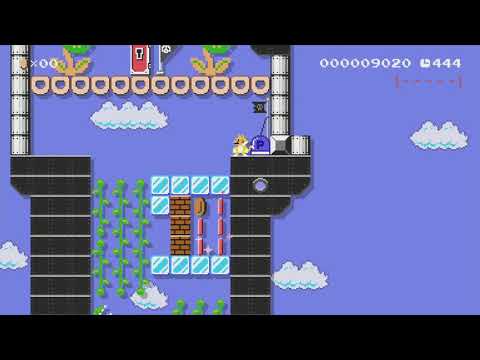 up the tower by Luke - Super Mario Maker - No Commentary 1bs
