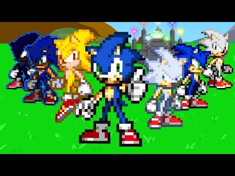 Sonic All Transformations #1 (Sprite Animation)