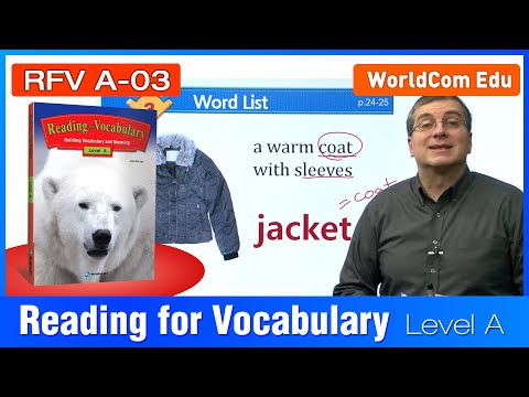 Learn English | Reading for Vocabulary | Level A | Lesson 03 |  Brian Stuart  (미국교과서) (영어 강의)