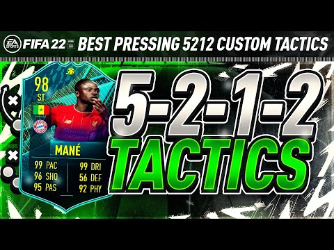 BEST 5212 CUSTOM TACTICS (Post Patch Updated)! 5-2-1-2 META TACTICS & INSTRUCTIONS - FIFA 22!