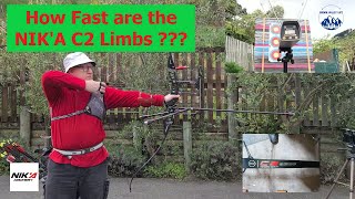 Recurve Archery Limb Speed Test: Nik'a C2 with 3 Arrow Weights | Performance and Comparison