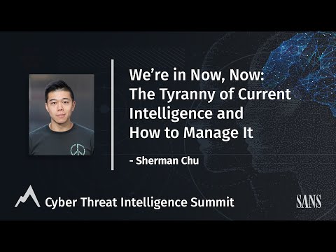 We’re in Now, Now: The Tyranny of Current Intelligence and How to Manage It
