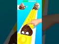 Poop Vs Egg Happy Pop Run Shorts