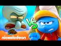 Kamp Koral Vs The Smurfs Who Argues More Nicktoons