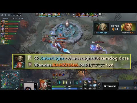 "ramdog dota" -Saberlight all chat after taking down Ramzes666