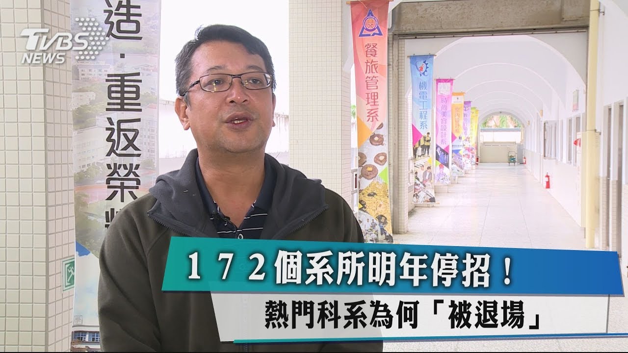 172個系所明年停招！　熱門科系為何「被退場」