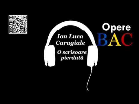 Ion Luca Caragiale - O scrisoare pierdută | Opera dramatica | Comedie - OPERE BAC