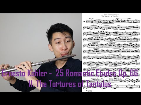 E. Kohler - 25 Romantic Etudes Op. 66 11. The Tortures of Tantalus
