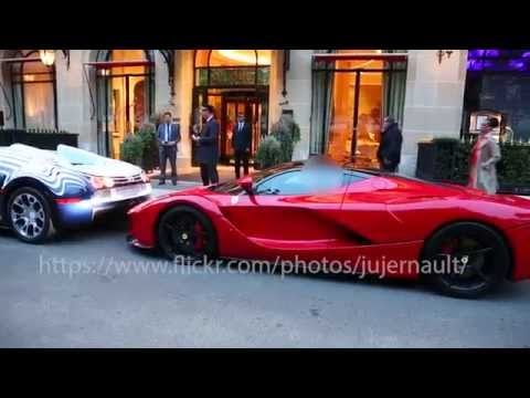 Bugatti L'or Blanc Hit Laferrari