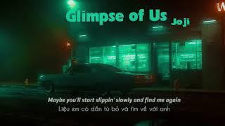 Vietsub | Glimpse of Us - Joji | Lyrics Video