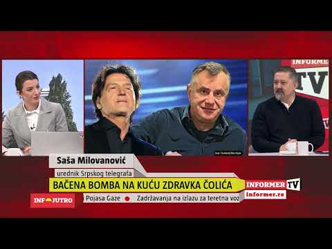 INFO JUTRO - Tri moguća motiva za bacanje bombe na Čolinu kuću