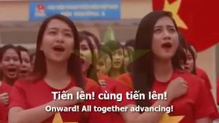 National Anthem of Vietnam - &quot;Tiến Quân Ca&quot;
