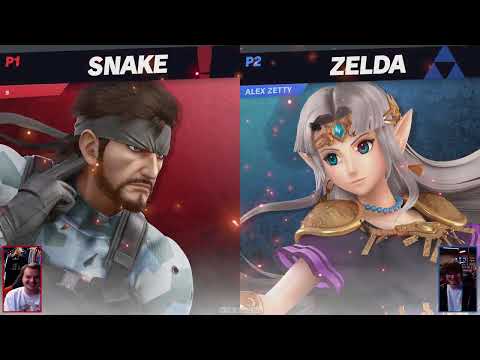 CA 124 - indecisive (Snake) Vs. Zefty (Zelda) - GRAND FINALS - SSBU
