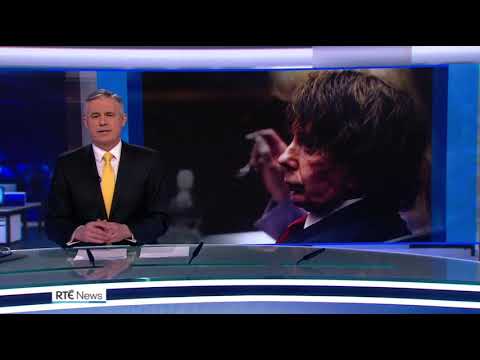 Phil Spector's death reported on RTÉ News (17th January 2021)