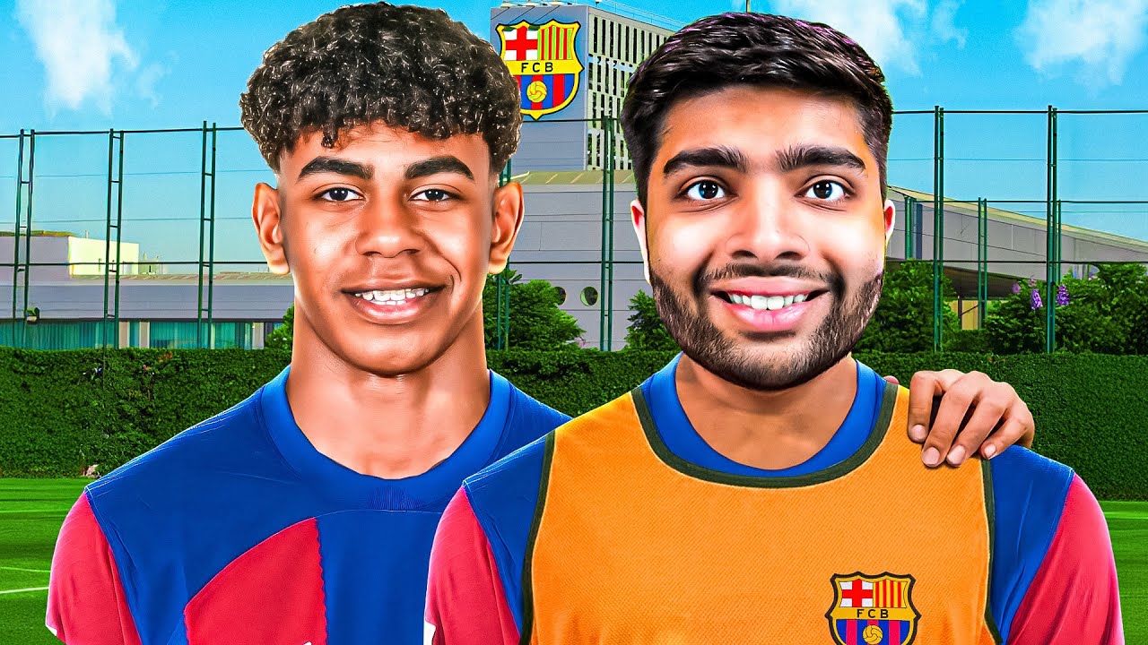 I Become a Barcelona Academy Player…
