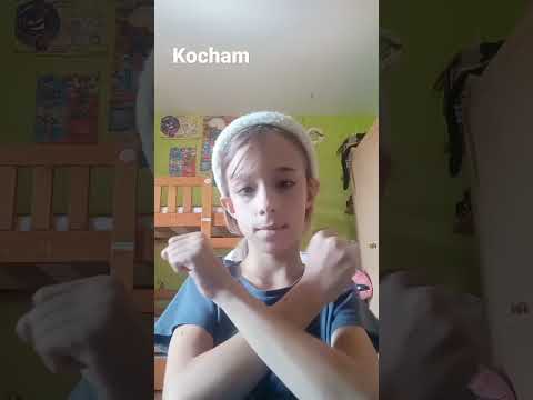 język migowy kocham cię