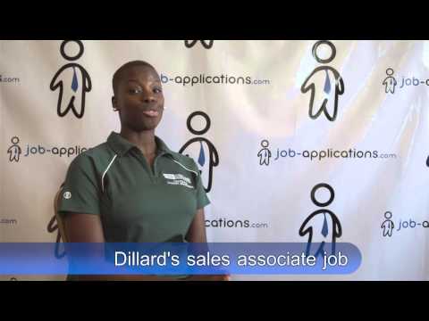 Dillard S Interview Sales Associate