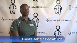 Dillard's Interview - Sales Associate