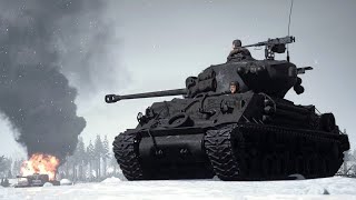 Squad 44 - WW2 Tank Battle in Foy - 4K