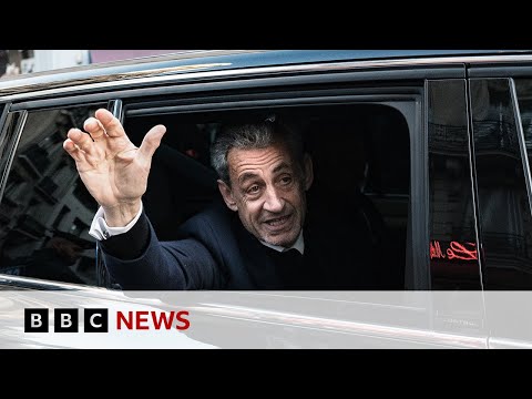 Video | French ex-president Nicolas Sarkozy goes to jail | BBC News