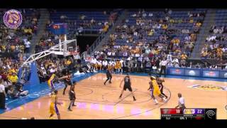 Jeremy Lin, Ed Davis pick-and-roll, LA Lakers