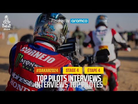 Interview of the day presented by Aramco - Stage 4  - #Dakar2024