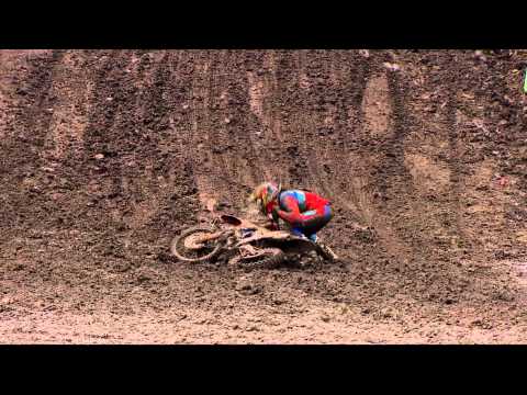 Tim Gajser crash MXGP of Leon Mexico 2015