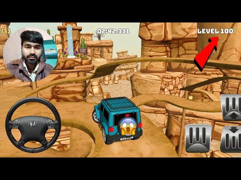 Mountain Climb 4x4 : 👍 Good stream | 3d car simulator game video || hill climb game Live stream 30
