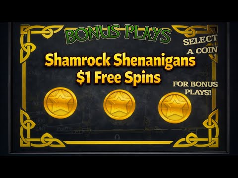 $1 Free Spins on Shamrock Shenanigans - PA Skills