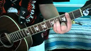 How To Play "Fine Again" by Seether on Guitar