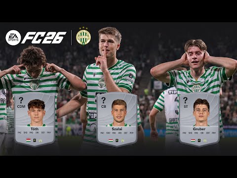 Fradi Média | EAFC26 x Fradi - Tóth Alex, Szalai Gábor és Gruber Zsombor értékelése | 2025.09.19.