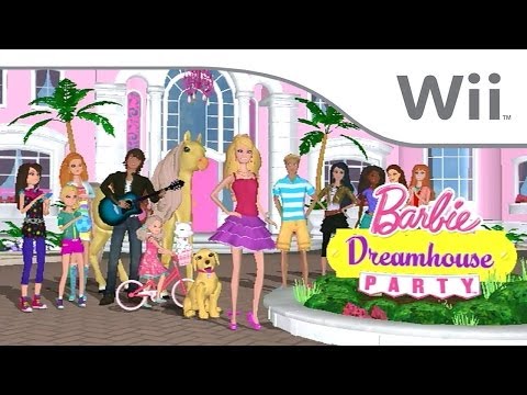 test barbie dreamhouse party wii u