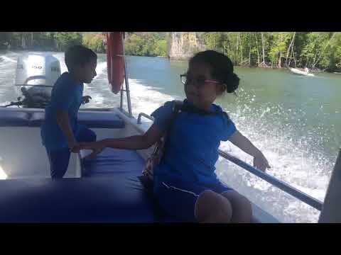 Wafiya Wadi on the way to Kilim Geoforest Park, Langkawi