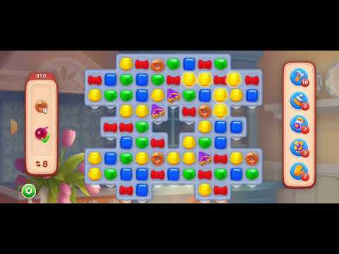 Homescapes level 850 no booster use #850