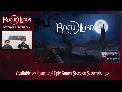 Rogue Lords 😈 First Developer Livestream with Leikir Studio