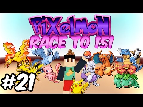 Minecraft Pixelmon 3.1.4: Gotta Catch 'Em All: Race to 151: Episode 21: Kabutops or KaDuBops!?