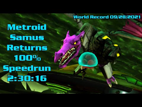 (Former World Record) Metroid Samus Returns 100% Speedrun in 2:30:16