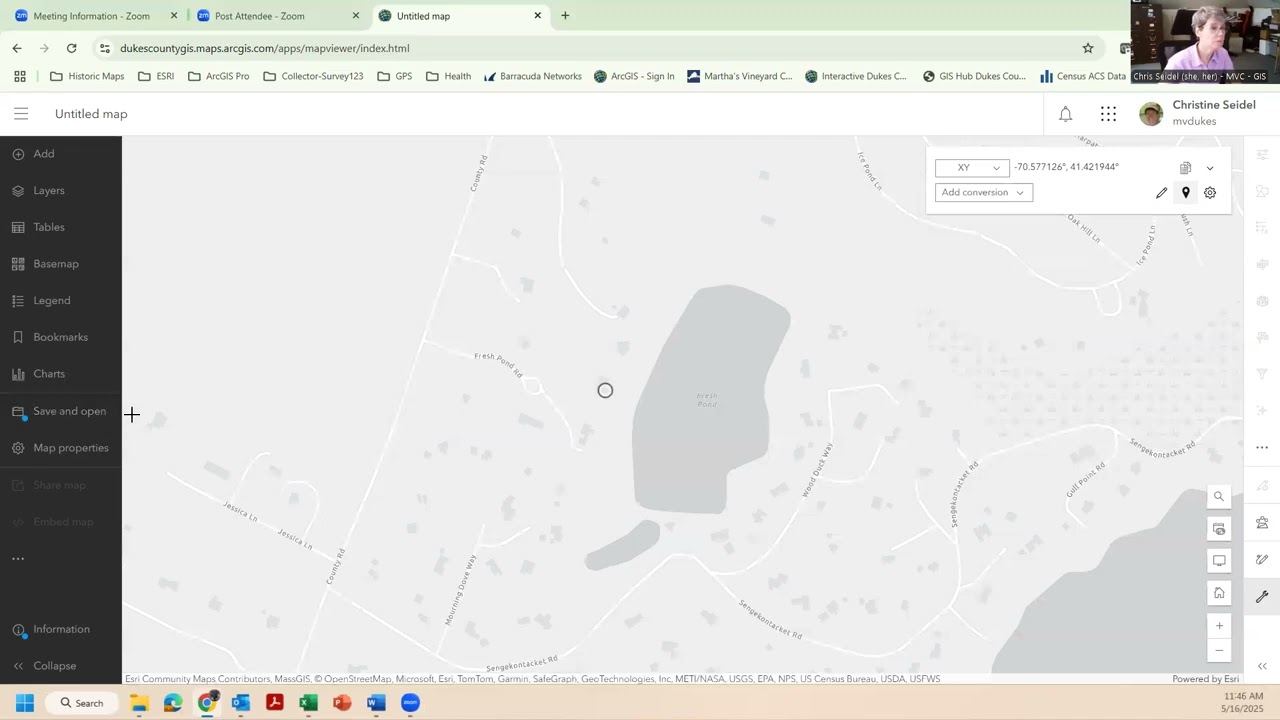 GIS How-to Go To and Get Location in ArcGIS OnLine