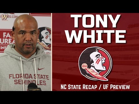 Tony White 11-23-25 | FSU Football | FSU NC State | FSU Florida | Florida State Football Warchant TV