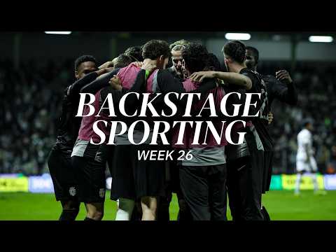 BACKSTAGE WEEK 26 | Moreirense FC x Sporting CP