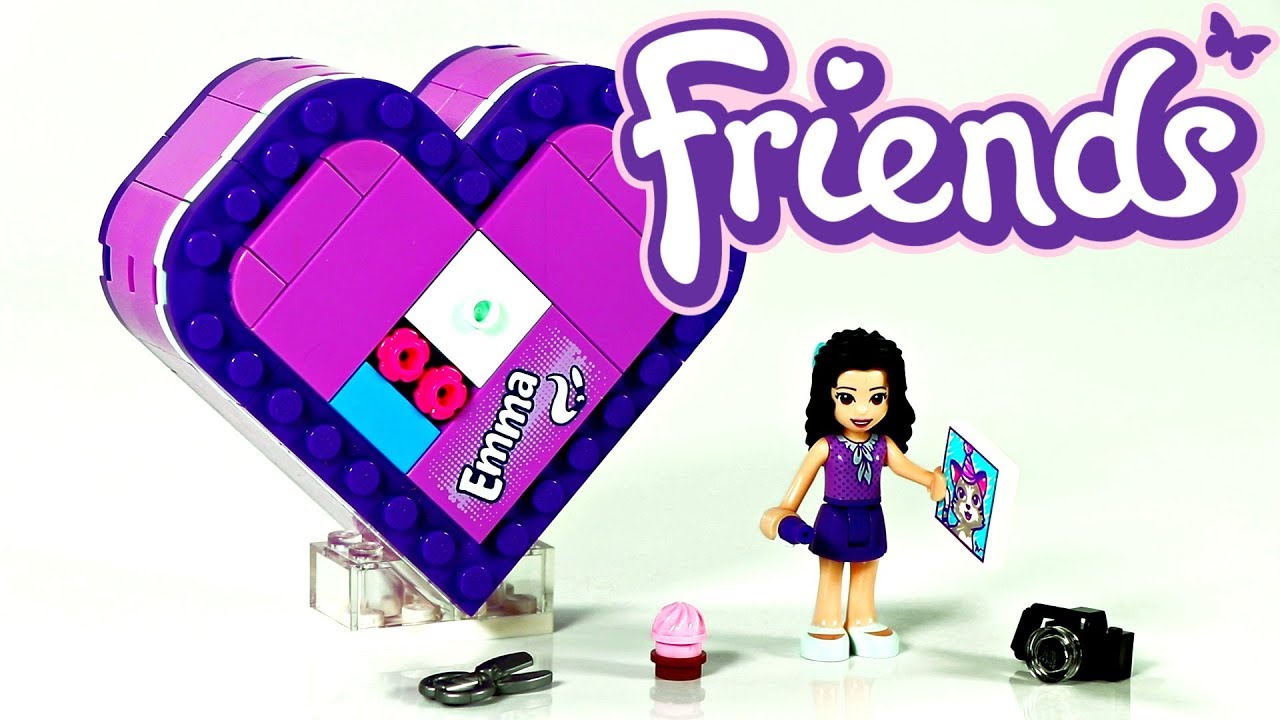 Lego Friends Emma's Heart Box 2019 Building Review 41355