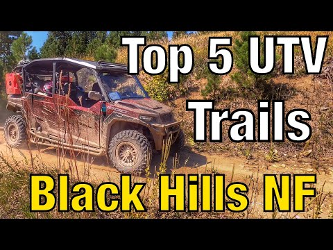 Top Five Black Hills UTV Trails || South Dakota Side by Side Riding & Overlanding Polaris General