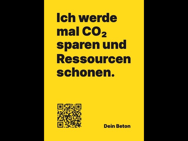An der Swissbau konnten Besuchende an unserem Stand erleben, was Beton selbst &uuml;ber seine Zukunft denkt. Der KI-generierte Film zeigt Anwendungen, Transformation und Recycling-/Reuse-Perspektiven.
