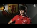 Alejandro Garnacho’s first ever Manchester United interview! 🔴🔱