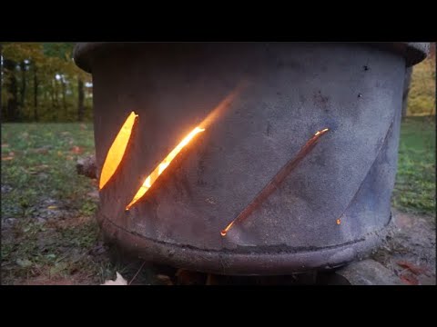 Burn Barrel Easy and Efficient! (Burning)