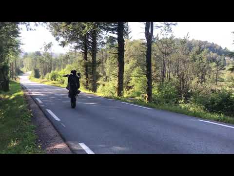 50cc derbi senda wheelie