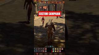 Path to Menzoberranzan Custom Campaign #baldursgate3 #mods #dnd #rpg #shorts #gaming #gameplay