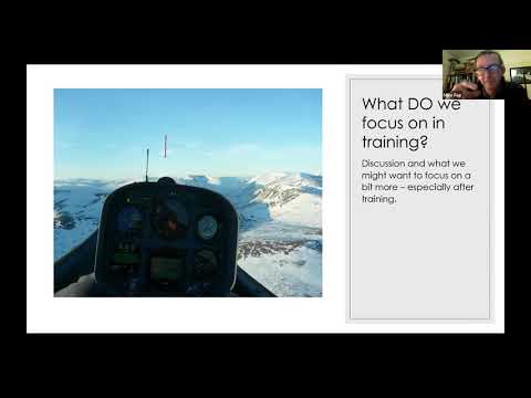 Staffordshire Gliding Club Zoom Talk by Mike Fox - Human Factors in Gliding Safety