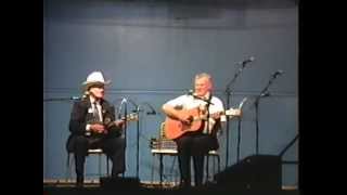 Very Rare Bill Monroe & Doc Watson Video - Sally Goodin  - 1990