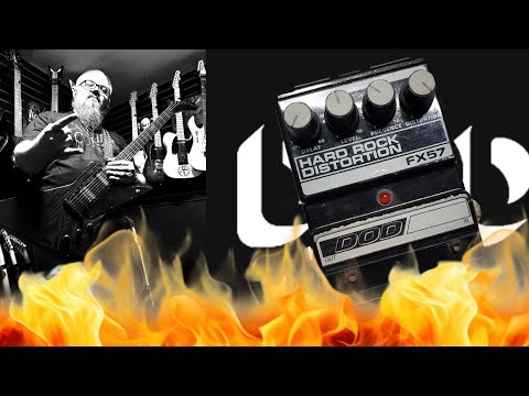 DOD/Digitech FX57 Hard Rock Distortion 1987-1993 - Black image 2